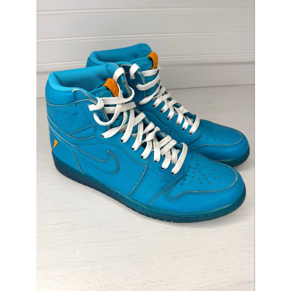Nike Air Jordan 1 Retro High Gatorade Blue Lagoon AJ5997-455 Men’s 9.5 No Box - Picture 2 of 10